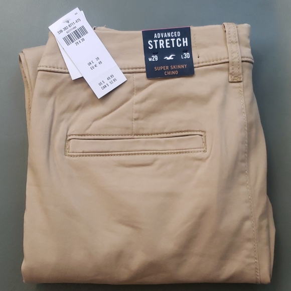 advanced stretch super skinny chino pants